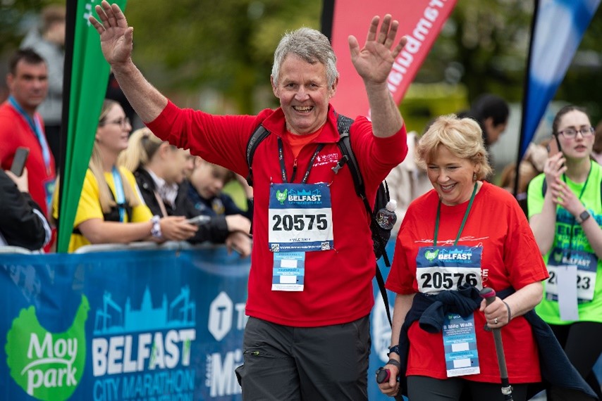 Step Up for Air Ambulance NI at the 2025 Moy Park Belfast City Marathon Walk!