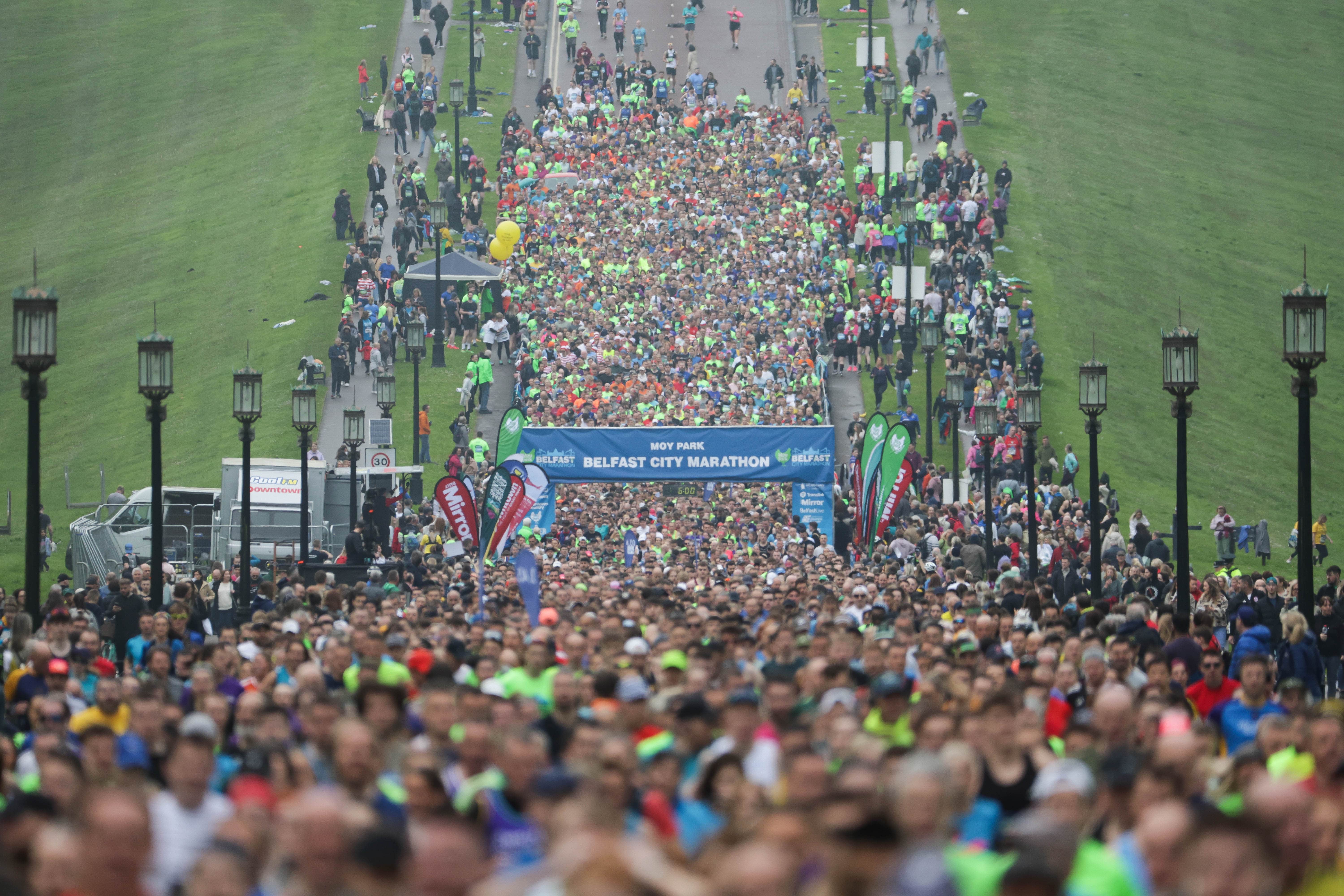 Traffic advice ahead of Belfast City Marathon on Sunday 4th May