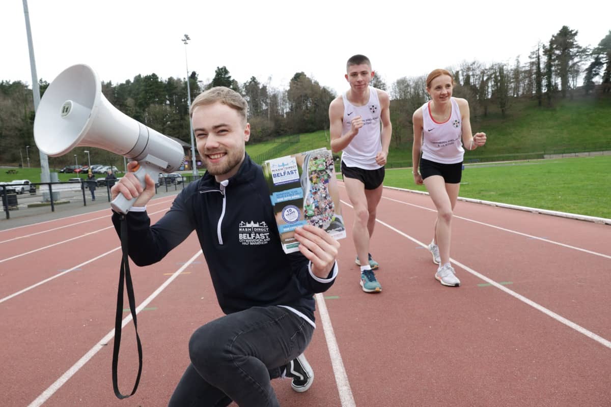 NEW Team Relay Junior Prizes with Athletics NI Stars