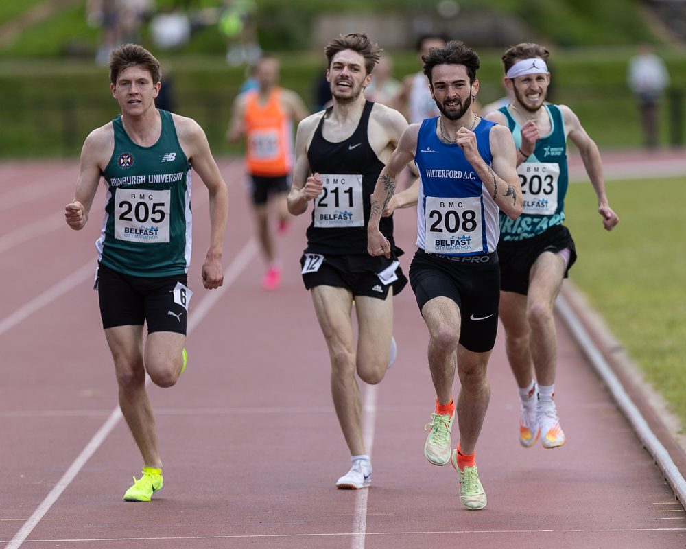 British Milers Club and Lagan Valley AC Meet supported by Belfast City Marathon 