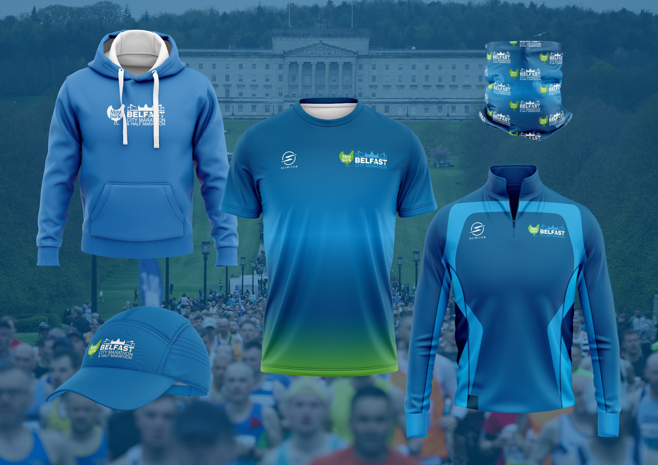 Belfast City Marathon launch new merchandise range with Scimitar