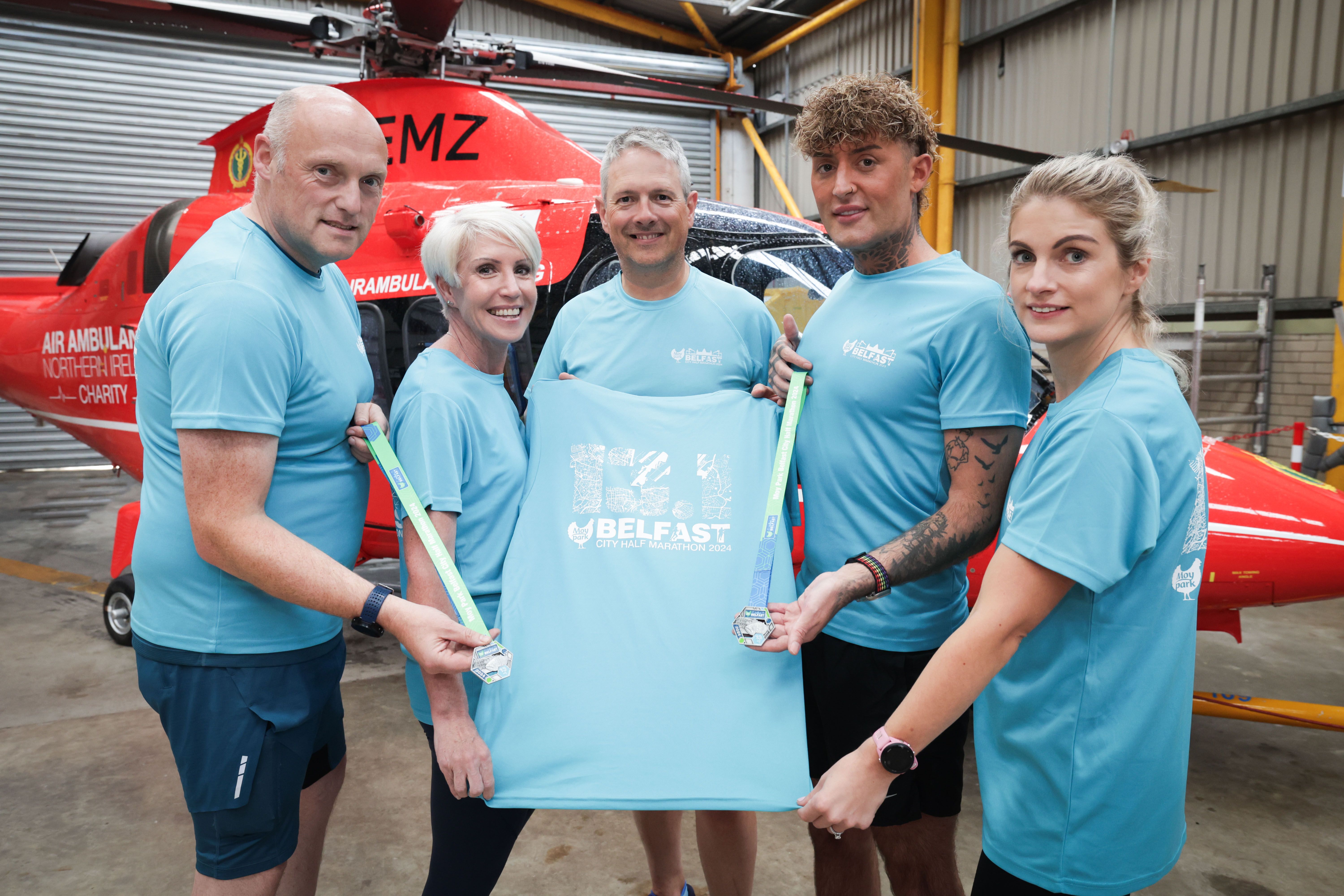 Belfast Half Marathon T-Shirt & Medal Revealed by Carryduff Running Club