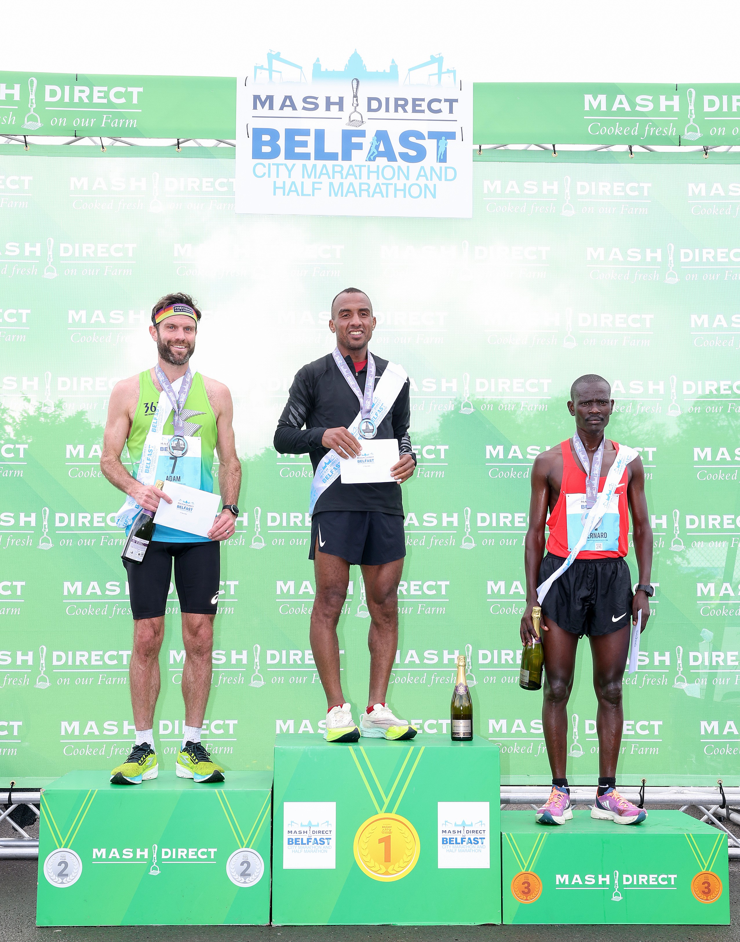 Honours Go To Woldemeskel and Oumaarir in Mash Direct Belfast City Marathon