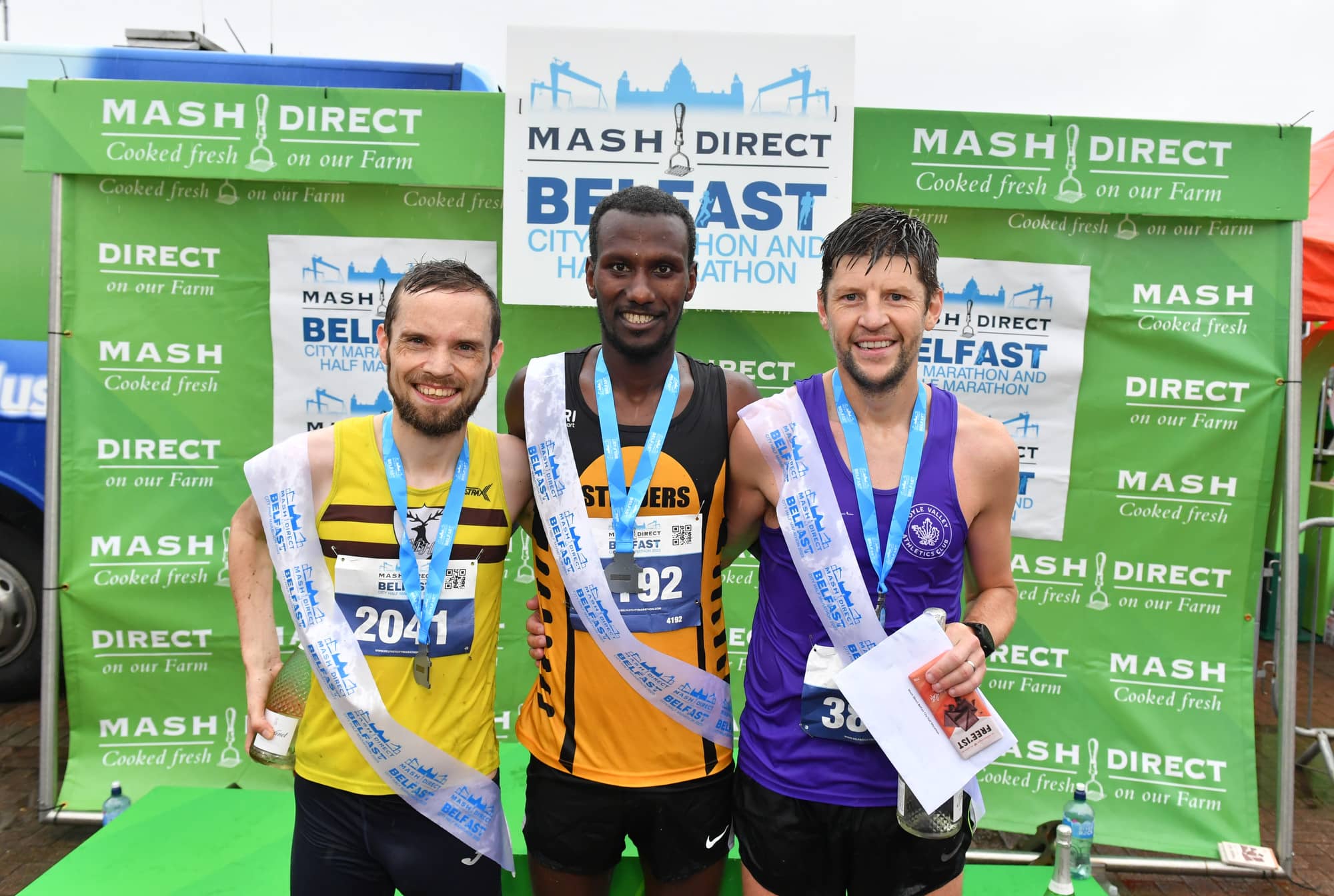 Victory for Eskander Turki at Mash Direct Belfast City Half Marathon  