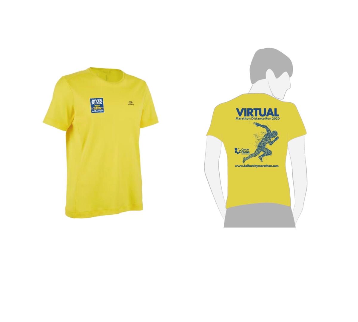 Virtual Marathon Distance Run Tech Tee