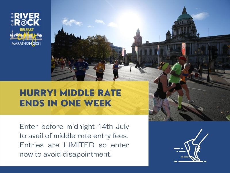 HURRY! MIDDLE RATE ENDS IN ONE WEEK!