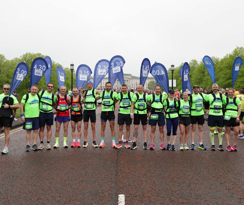 Introducing your 2025 Belfast City Marathon Pacing Teams