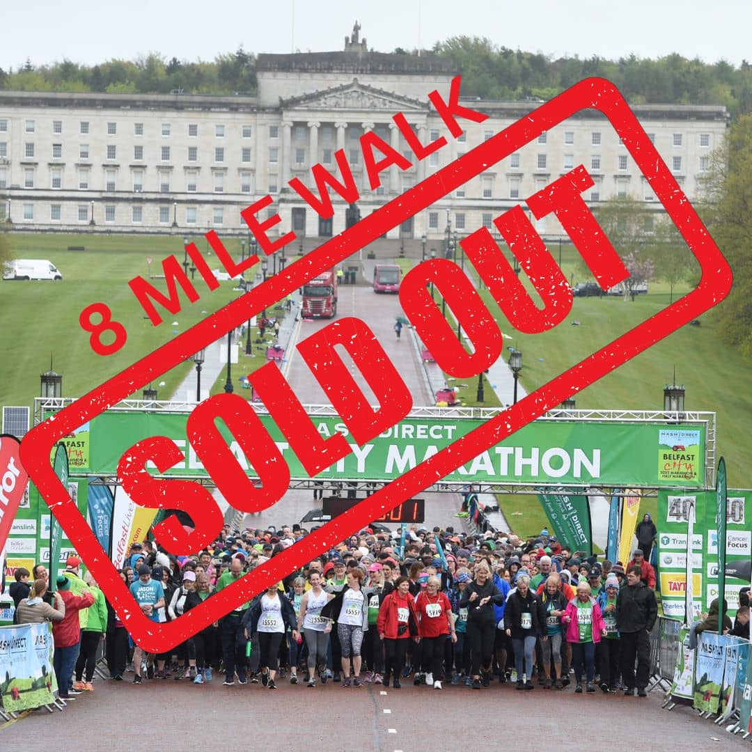 8 MILE WALK AND TEAM RELAY EVENTS SOLD OUT!