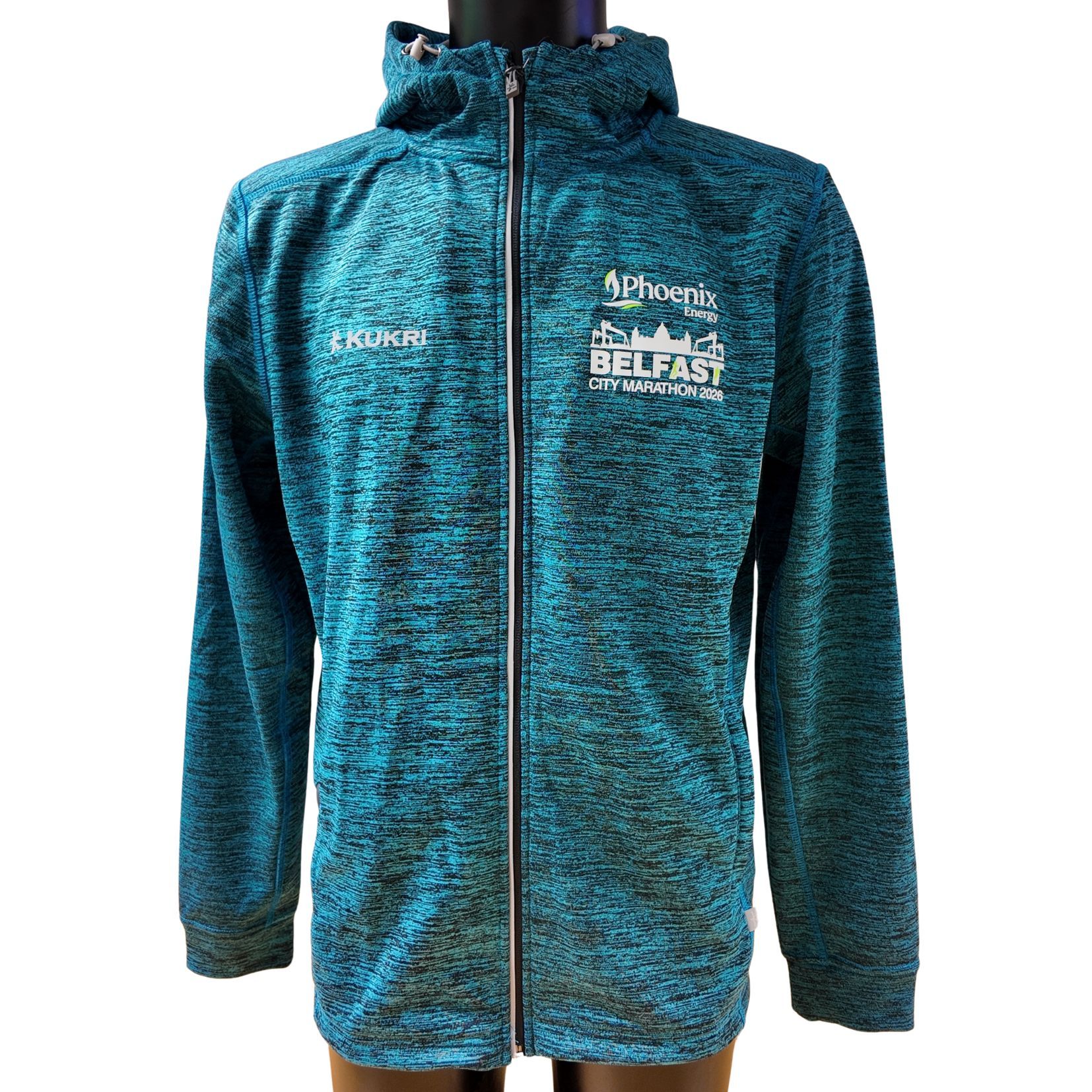 1 2XS Unisex Full Zip Hoodie